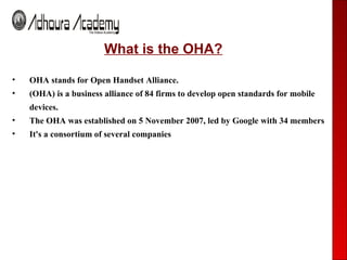 Oha Android Android Presentation | PPT