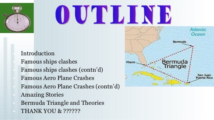 Research paper about bermuda triangle outline