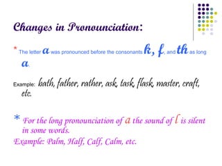 Presentaion on Changes in English Language During Renaissance | PPT