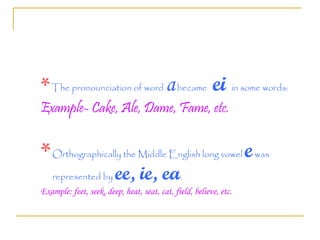 Presentaion on Changes in English Language During Renaissance | PPT
