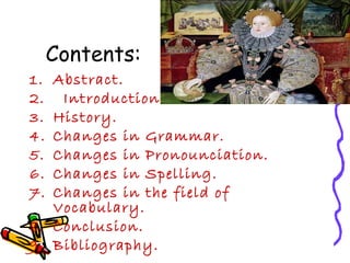 Presentaion on Changes in English Language During Renaissance | PPT