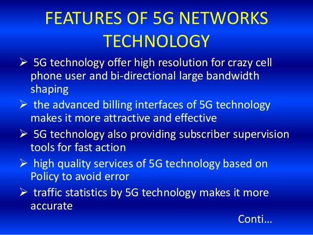 Future 5G Cell Phone Technology