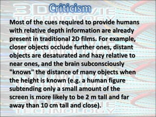 3D Movie Presentation | PPTX