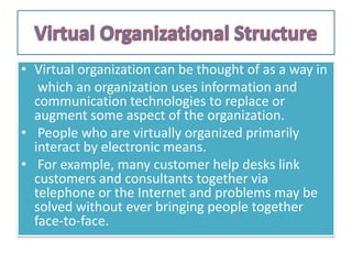 Organization Structure | PPTX