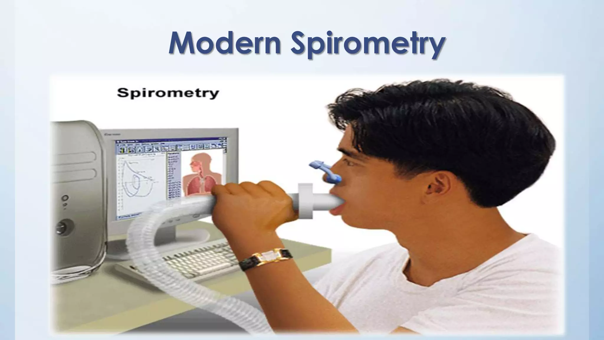 Modern Spirometry
 