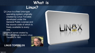 windows vs linux | PPTX