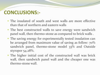 Saving Energy By Using Insulation | PPTX