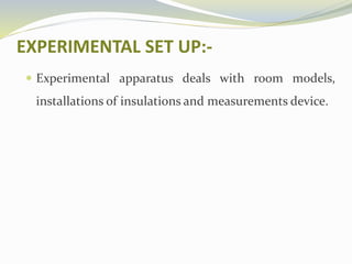 Saving Energy By Using Insulation | PPTX