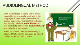 Teaching Methods Army Comparative Analysis of Teaching Approaches | PPTX