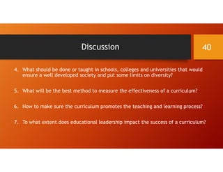 Curriculum | PDF