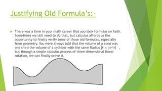 Why We Need To Study Calculus | PPTX