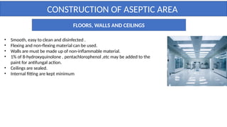 Action Ceiling Designing Aseptic Areas and Laminar Flow Equipment for Contamination ...