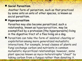Hyperparasite Example Molecular Mechanism Of Parasitism | PPT