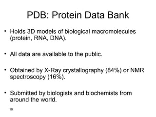 Pdb70 Database Protein Structure, Databases and Structural Alignment | PPT