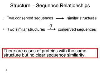 Protein Structure, Databases and Structural Alignment | PPT