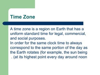 My presentation about (time) | PPT
