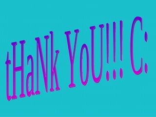 My presentation! by abby!