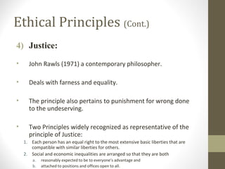 Ethical theories & Principles | PPT