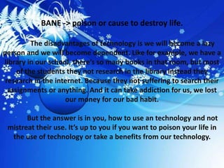 My presentation in ed tech. | PPTX