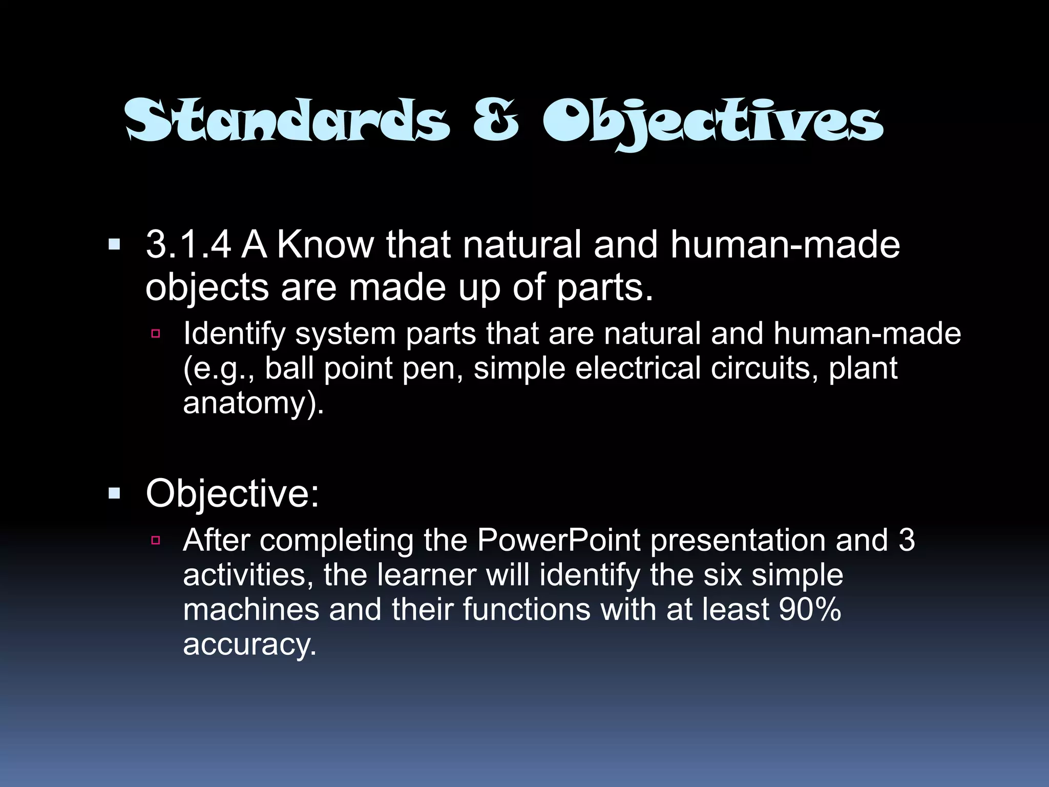 My Presentation On Simple Machines