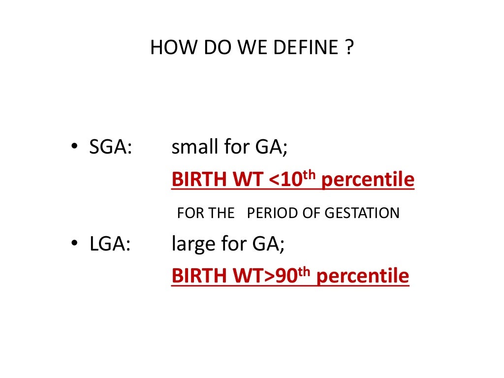 SMALL FOR GESTATIONAL AGE,LARGE FOR GESTATIONAL AGE SSJ, CALICUT MED…