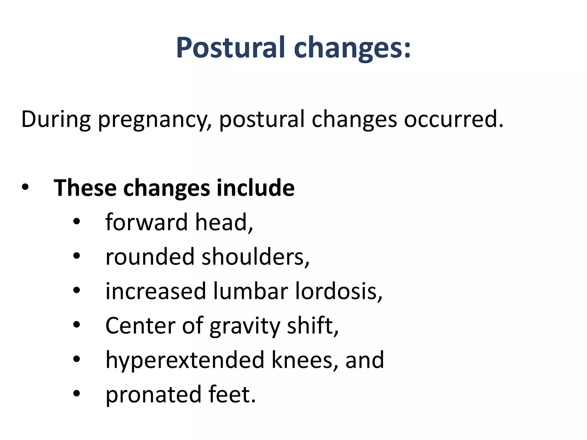 Anatomical changes in Pregnancy | PPTX | Pregnancy | Reproductive Health