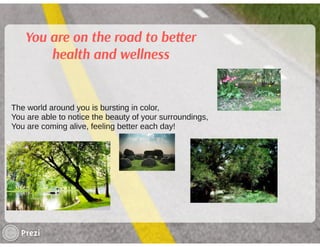 My prezi on health, wellness, exercise and nutrition | PDF
