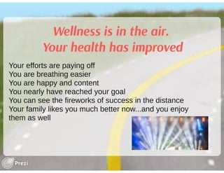 My prezi on health, wellness, exercise and nutrition | PDF
