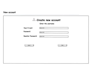 My project's UI