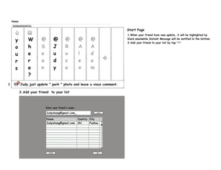 My project's UI