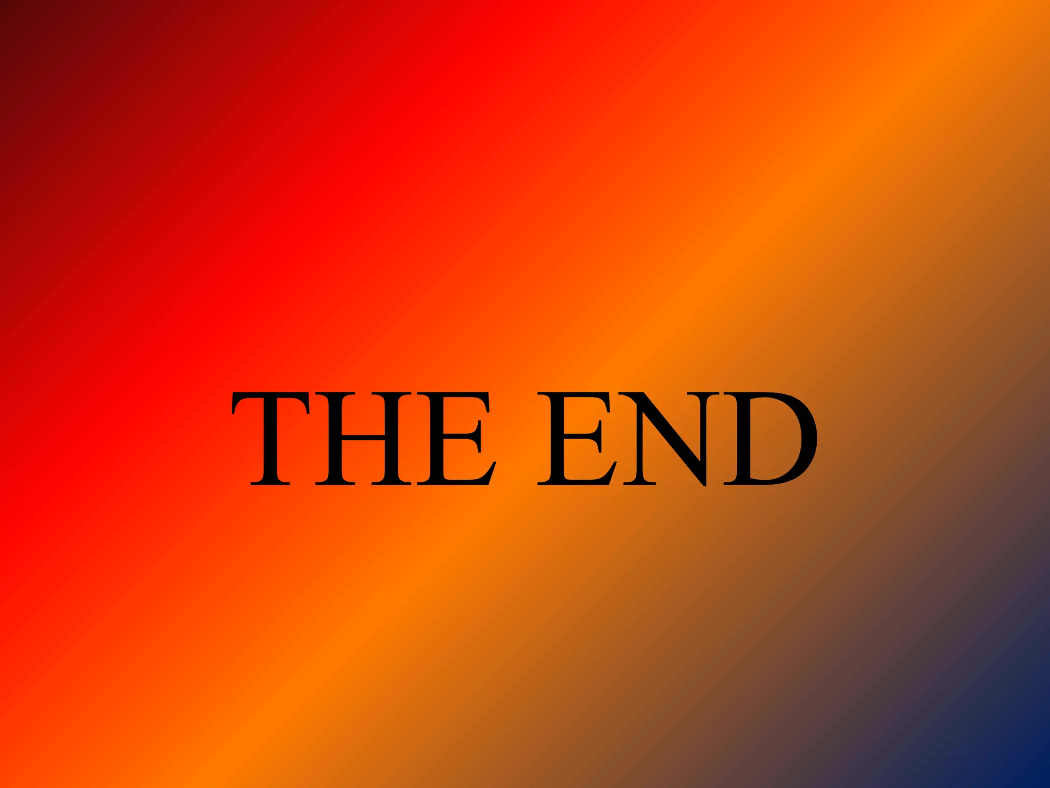 THE END