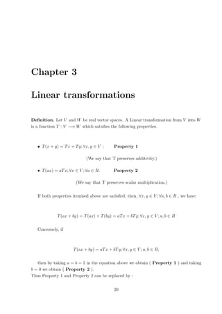 Application of linear transformation in computer | PDF