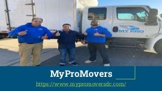MyProMovers
https://www.mypromoversdc.com/
 