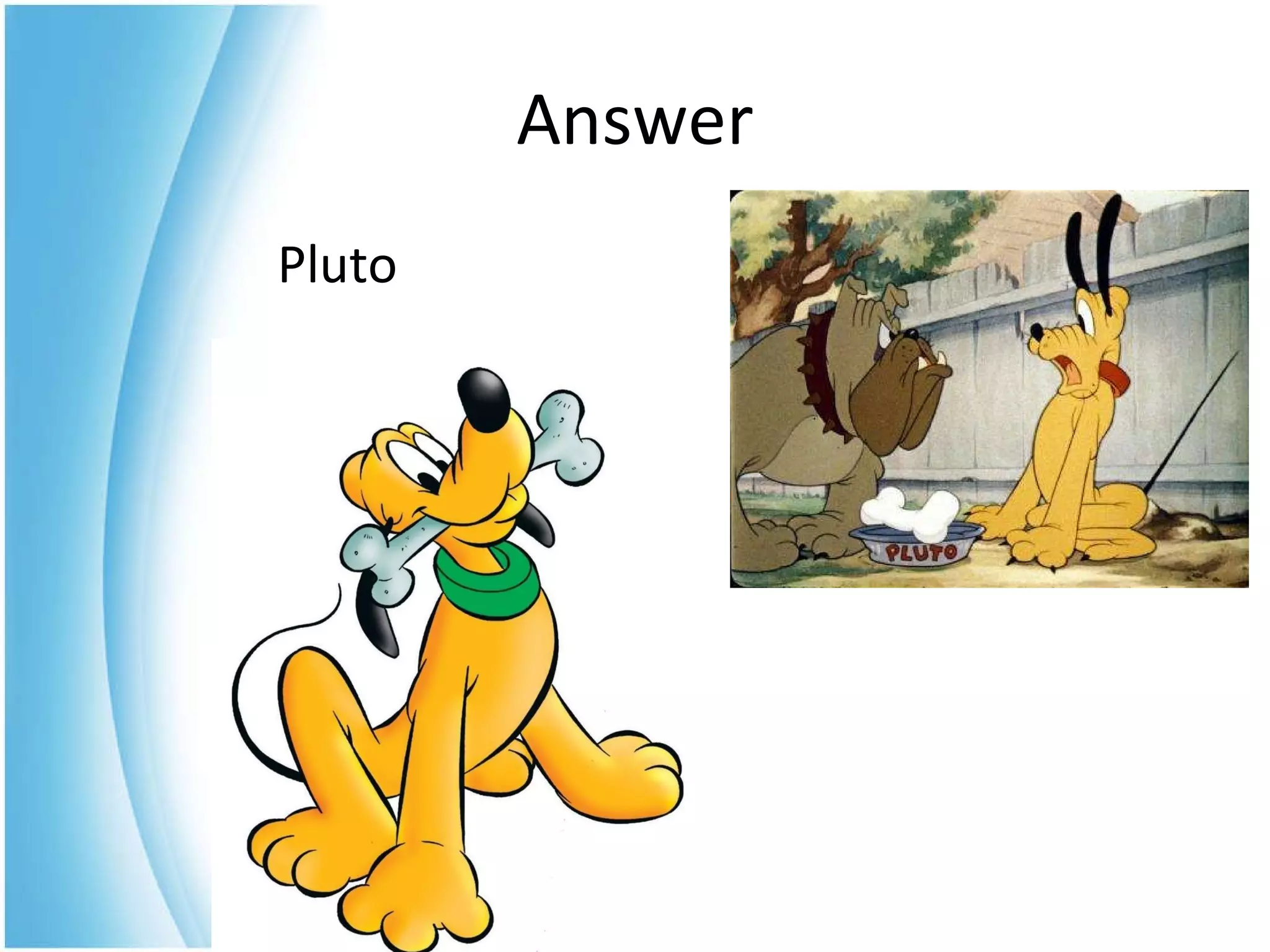 Pluto Answer 