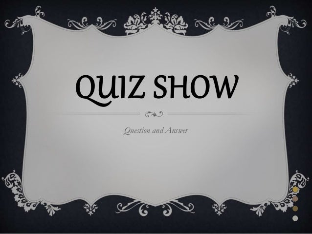 quiz show ppt based on cpp dbms discrete mathematics and general kno quiz show ppt