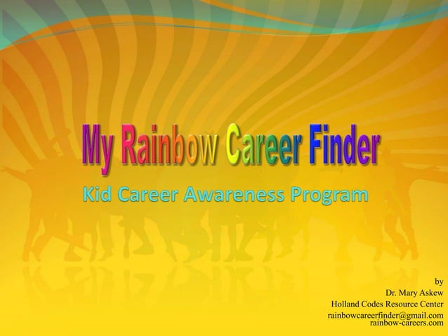 My Rainbow Career Finder Explained | PPT
