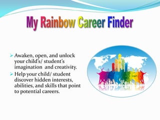 My Rainbow Career Finder Explained | PPT