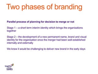 Our brand journey through charity merger | PDF
