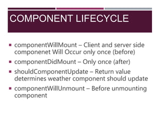 ReactJs | PPT