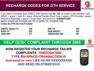 Myrecharge ppt | PDF