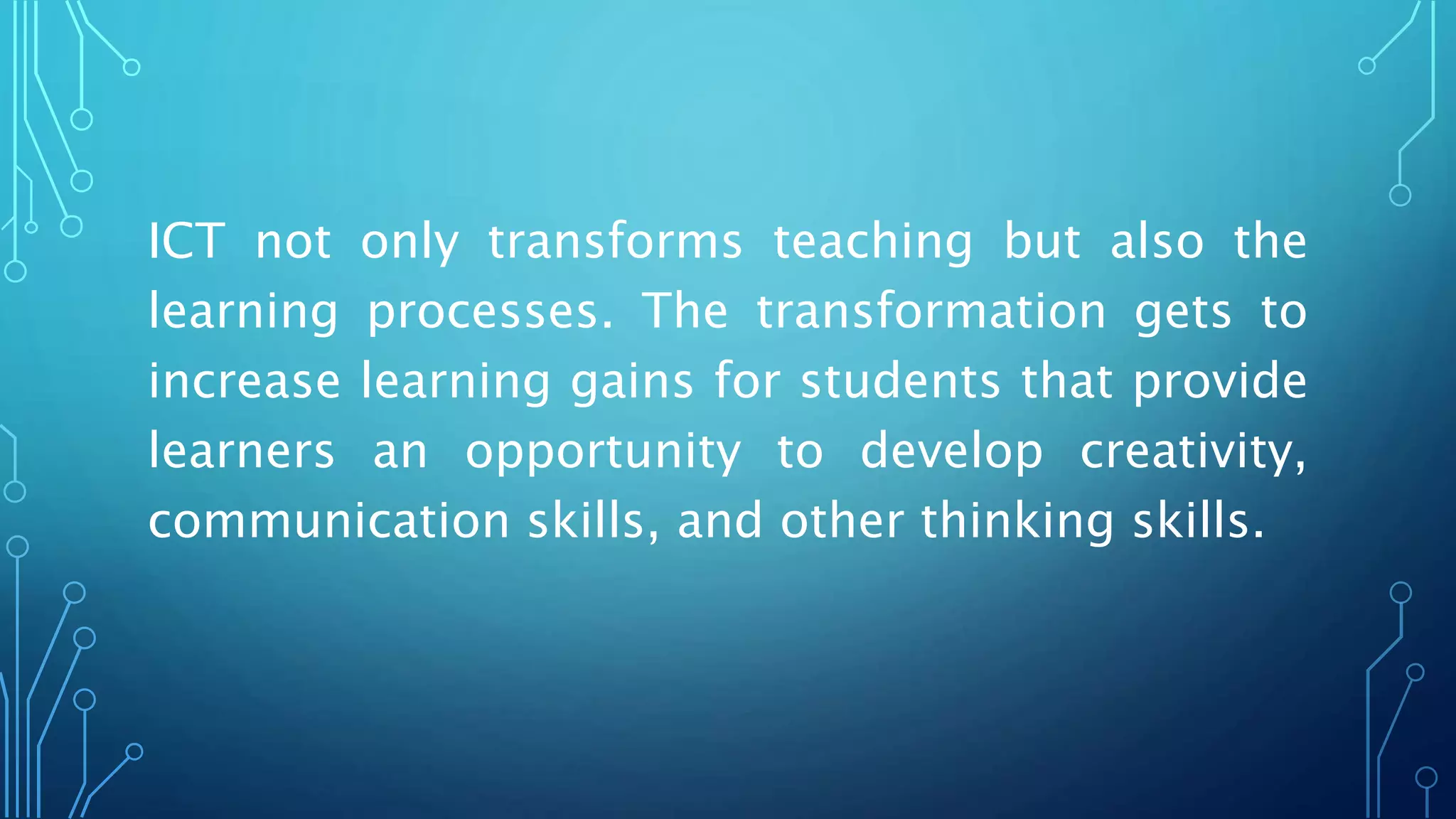 My Reflection of ICT | PPTX