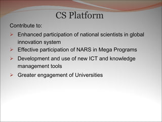 Reflections on Capacity Strengthening and Training — past, present and future