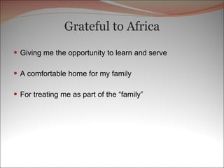 Reflections on Capacity Strengthening and Training — past, present and future