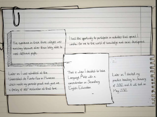 My Reflective Portfolio Ppt