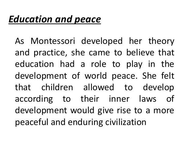 Maria Montessori