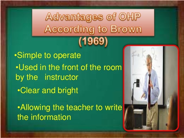 Maximizing the use of Overhead projector