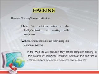 Ethical Dilemmas/Issues in CyberWorld | PPTX