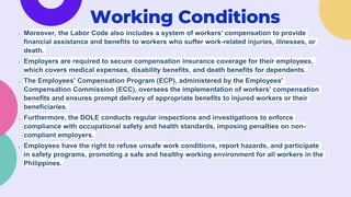 Legal basis : topic "The Labor Code of the Philippines": | PPTX