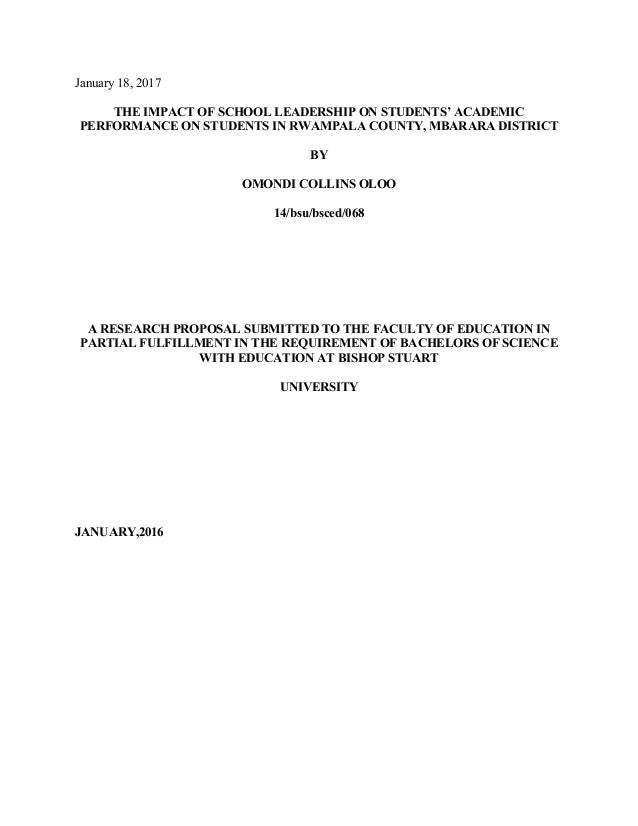 My research proposal