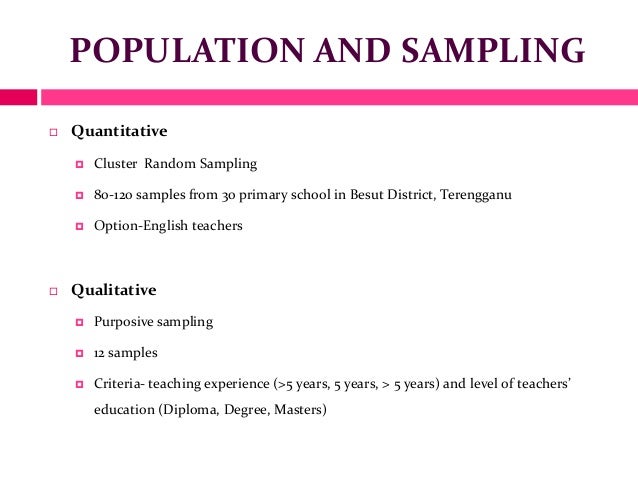 Qualitative research proposal powerpoint